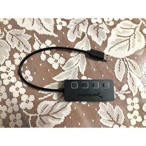 Sabrent 4-Port USB 3.0 Hub with Individual Power Switches & LEDs